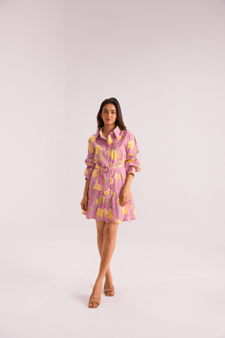 The Blossom Shirt Dress