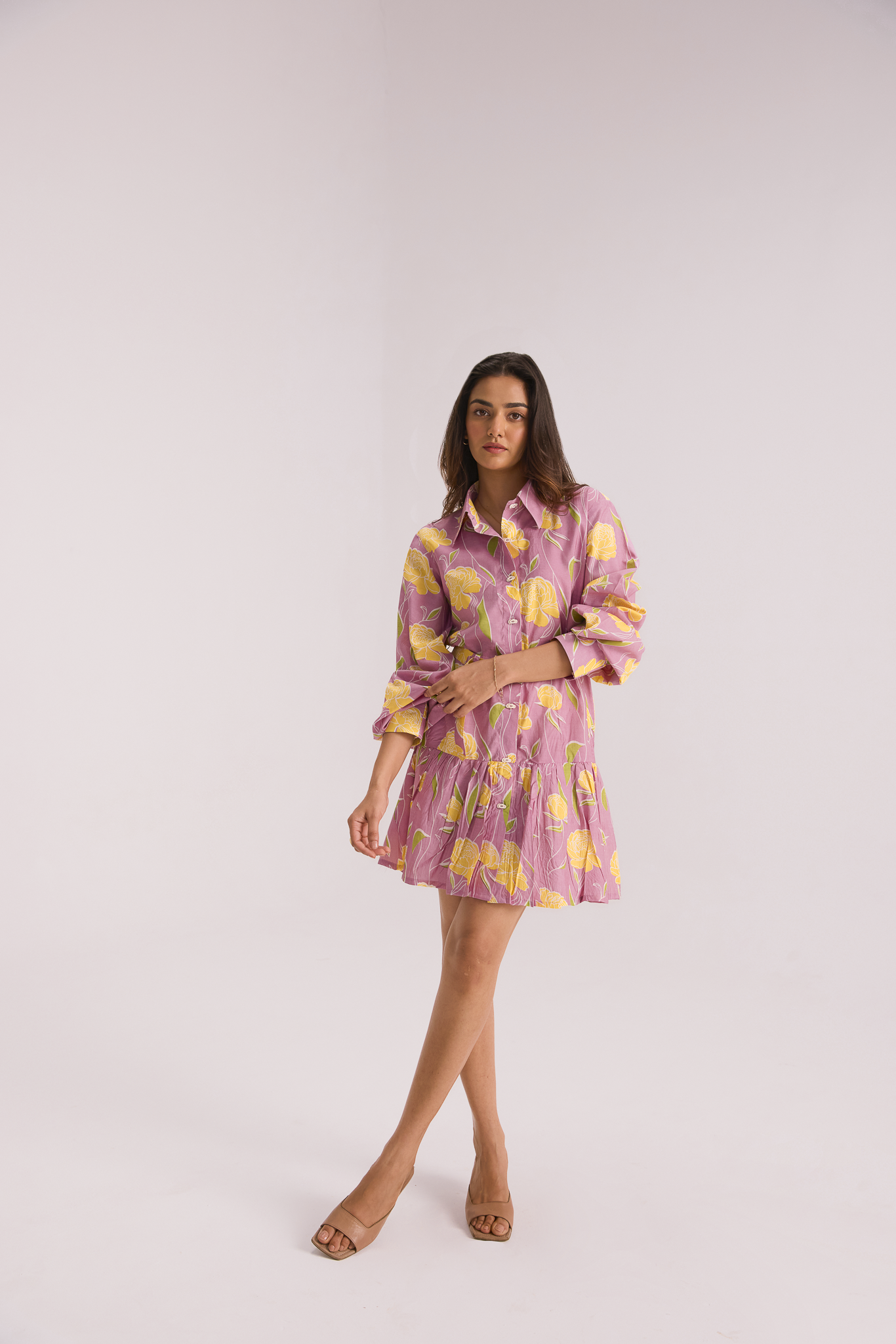 The Blossom Shirt Dress