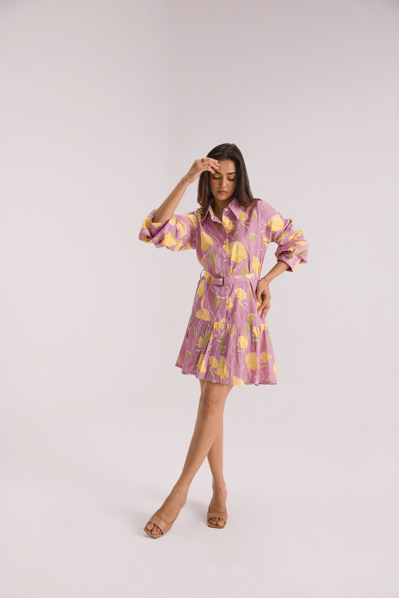 The Blossom Shirt Dress