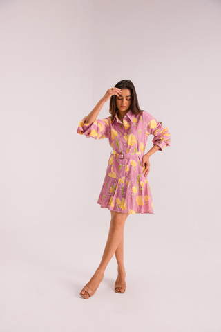 The Blossom Shirt Dress